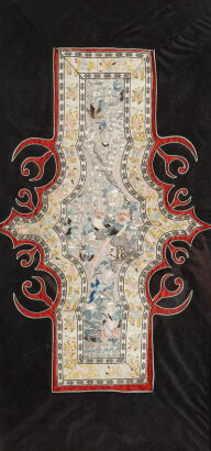 A Chinese Qing Dynasty Embroidery