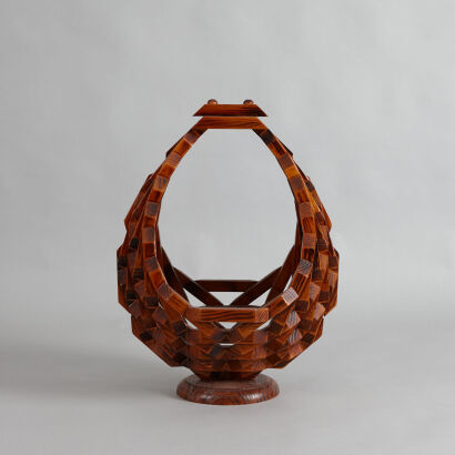 A Wooden Basket