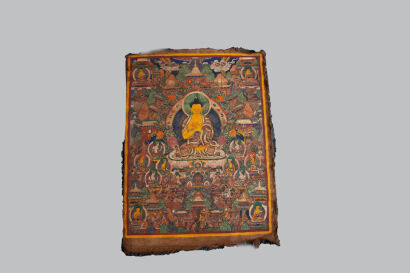 A Chinese Tibet Thangka