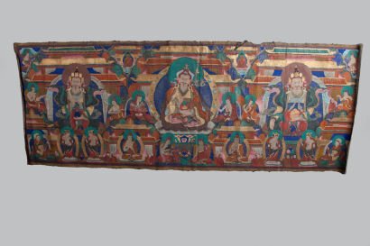 A Chinese Tibet Thangka