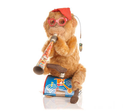 Japanese Battery Operated Musical Bear