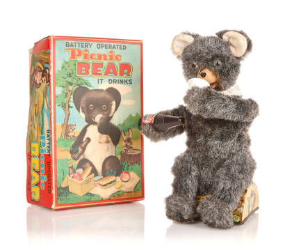 Japanese Battery Operated Picnic Bear