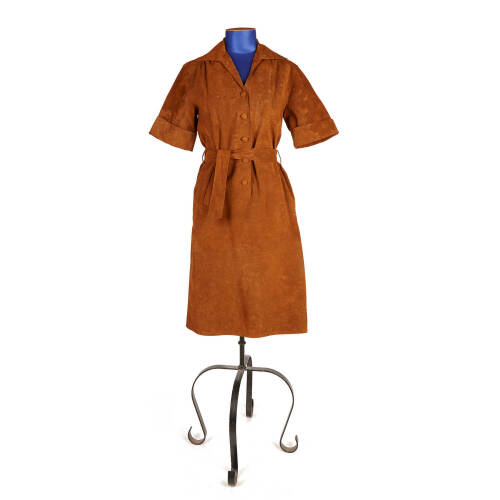 1970's Suede Dress