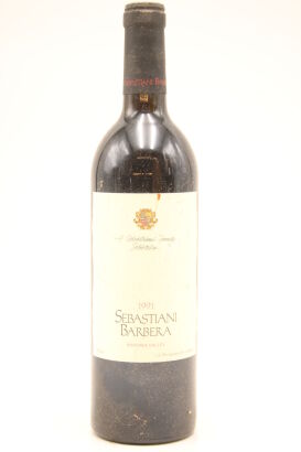 (1) 1991 Sebastiani Vineyards & Winery Barbera, Sonoma Valley