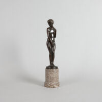 A Richard Klein Bronze Figure of a Lady