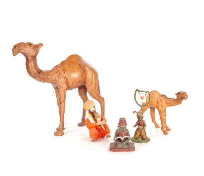 Assorted Eastern Figures, Camels and 500 Scorer