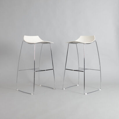 A Pair of Marco Maran 'Hoop' Stools