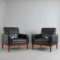 A Pair of Vintage Club Chairs