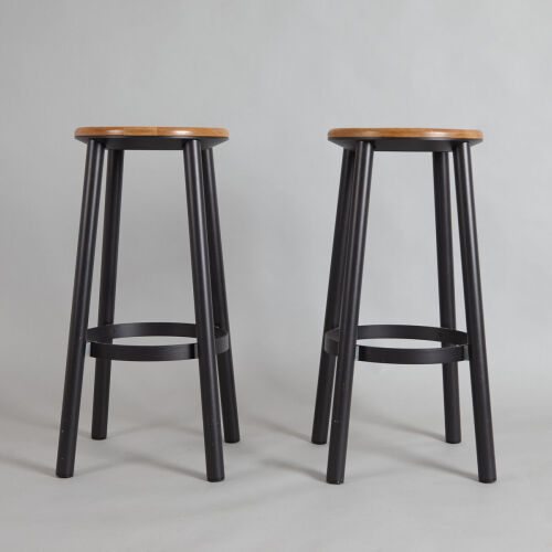 A Pair of 'Baker' Stools by IMO