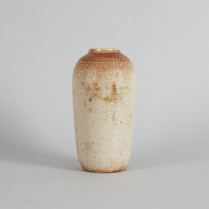 A Len Castle Crum Brickworks Vase