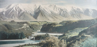 A Monumental Whites Aviation of The Rakaia Gorge