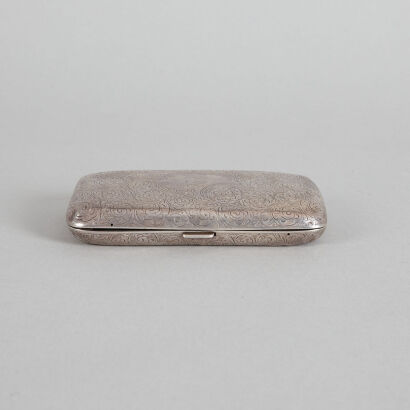 A Sterling Silver Cigarette Case