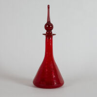 A Blenko Art Glass Decanter