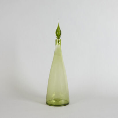 A Blenko Art Glass Decanter