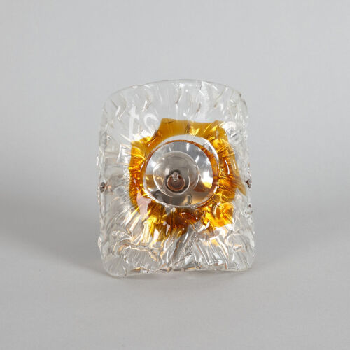 A Mazzega Murano Glass Sconce