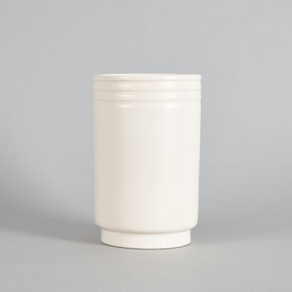 An Ernest Shufflebotham Hand-Potted Crown Lynn Vase