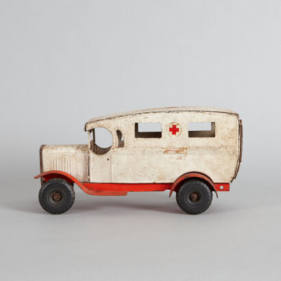 A Rare Pre-war Triang Ambulance