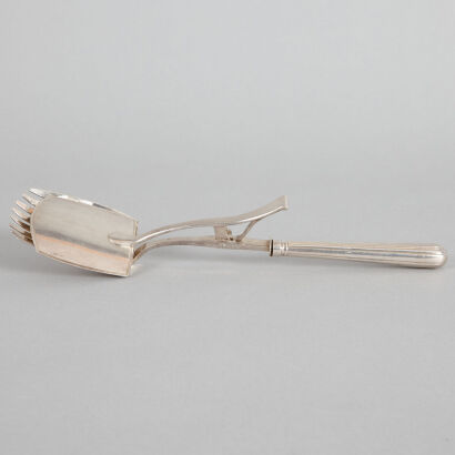 A Sterling Silver Salad Server