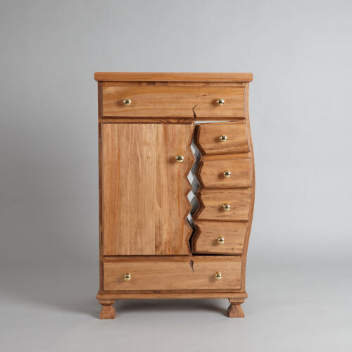 A Henk Verhoeff 'Broken Drawer' Chest