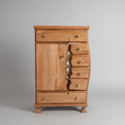 A Henk Verhoeff 'Broken Drawer' Chest