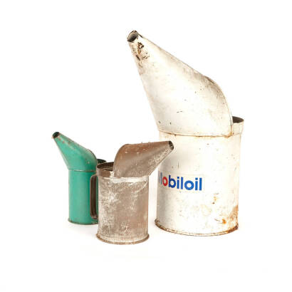 Mobil Oil Can with others