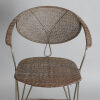 A Pair of Yamakawa Rattan Stools - 2