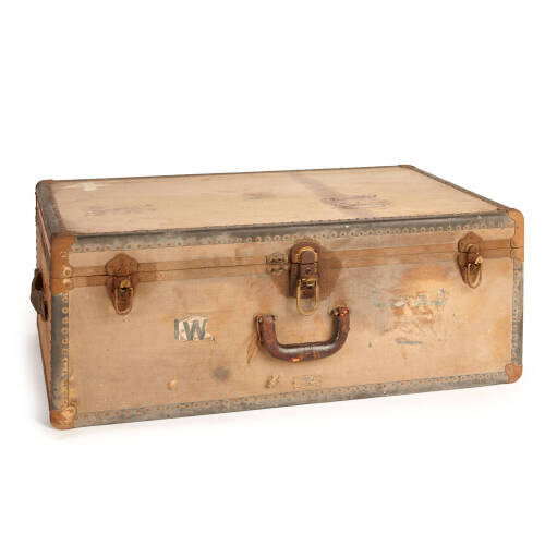 Distressed Travel Trunk