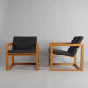 A Pair of Linear Cubic Chairs - 2
