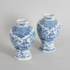 Four 18th Century Blue and White 'Figural' Vases - 2