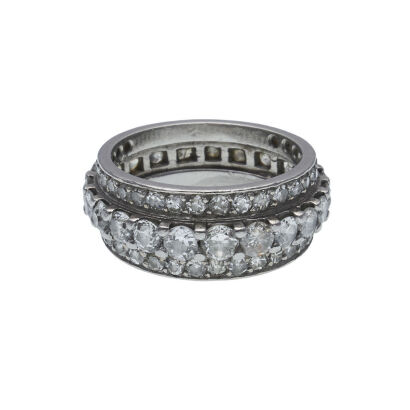 Platinum Diamond Dress Ring