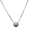 18ct White Gold Diamond Pendant