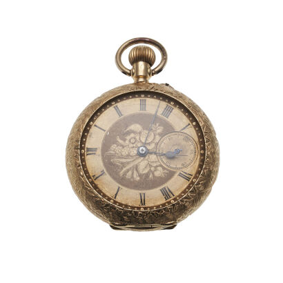 18ct Open Face Pocket Watch