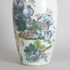 A Chinese Mid Qing Dynasty Famille Rose 'Landscape and Figure' Vase - 6