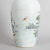 A Chinese Mid Qing Dynasty Famille Rose 'Landscape and Figure' Vase - 7