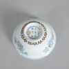 A Chinese Blue and Famille Verte 'Sanduo' Bowl (Da Qing Qianlong Nian Zhi Mark) - 3