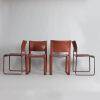 A Set of Five Sistina Strap Chairs - 2