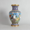 A Chinese Cloisonne 'Heron' Vase