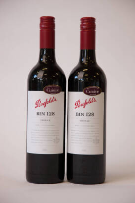 (2) 2010 Penfolds Bin 128 Shiraz, Coonawarra