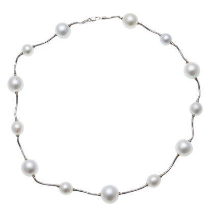 18ct White Gold South Sea Pearl Necklace