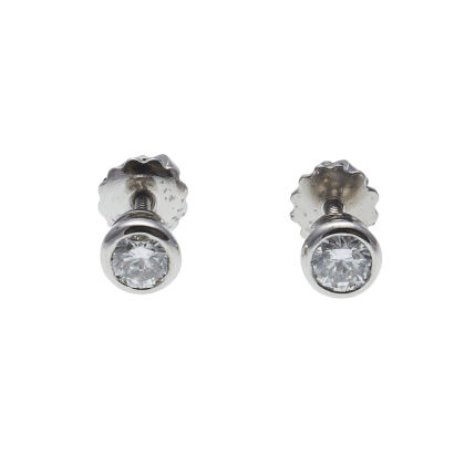 Platinum Diamond Stud Earrings