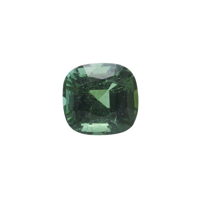 Loose 8.34ct Cushion Cut Green Tourmaline