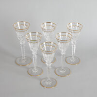 A Set of Six St-Louis Excellence Glasses