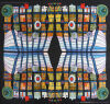 'Escape of the Indoor Sky' Friedensreich Hundertwasser, Framed Silk Scarf