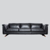 An Elegant American Leather Sofa