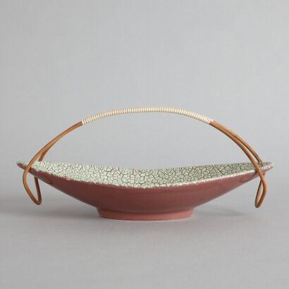 A Jasba Cortina Crackle Glaze Dish