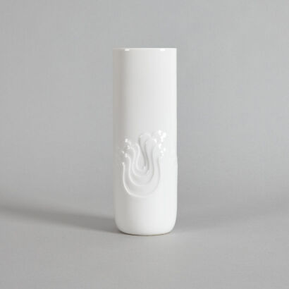 A Thomas Rosenthal Op-Art Porcelain Vase