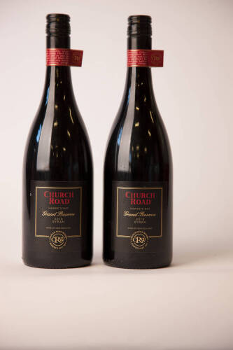 (2) 2013 Church Road Grand Reserve Syrah, Hawkes Bay