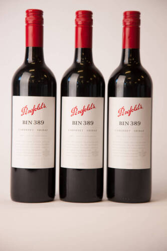 (3) 2007 Penfolds Bin 389 Cabernet Sauvignon/Shiraz, South Australia