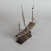 A Chinese 19th Century Sterling Silver Boat Ornament - 2