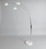 A Three-Branch Arco Style Lamp